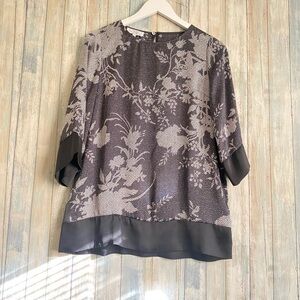 VLT'S by Valentina's Black and White Blouse | Size Small